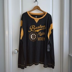 NHL Boston Bruins Plus Size Top NWT